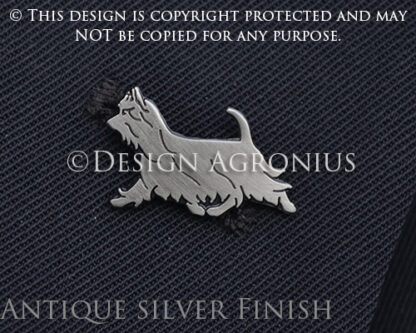 Silky Terrier, lapel pin - Image 3
