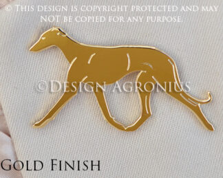 Galgo Espanol - brooch
