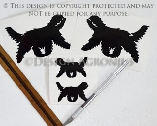 Schapendoes - vinyl stickers small & medium pack