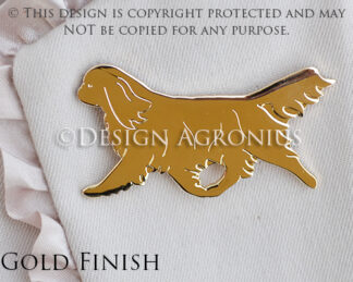 King Charles Spaniel - brooch