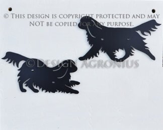 King Charles Spaniel, small silhouette