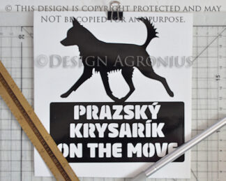 Prazsky Krysarik, long - On The Move Sticker