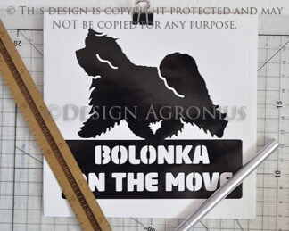 Russkaja Tsvetnaja Bolonka - On The Move Sticker