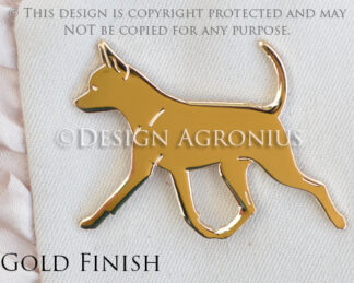 Prazsky Krysarik, smooth - brooch